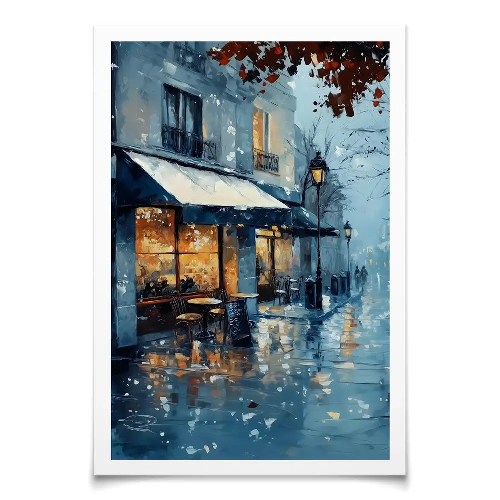 Paris Café Art Print Paris Café Art Print wall art product Arlington Prints - Independent