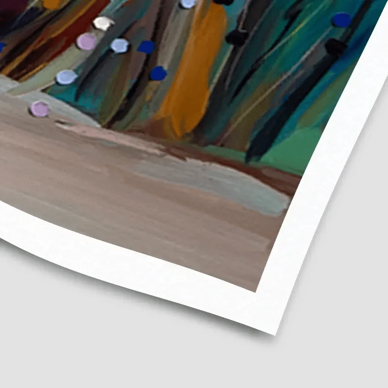Park Stroll Art Print Park Stroll Art Print wall art product Ekaterina Ermilkina