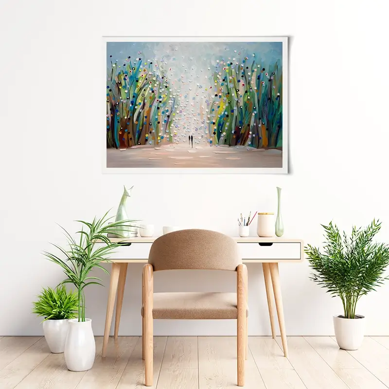 Park Stroll Art Print Park Stroll Art Print wall art product Ekaterina Ermilkina