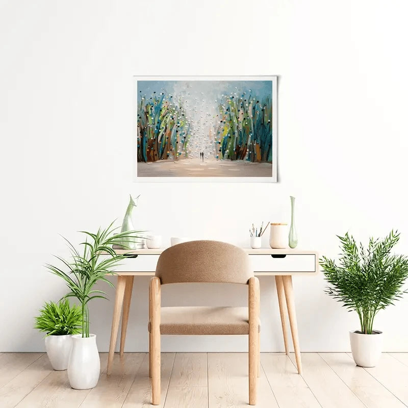 Park Stroll Art Print Park Stroll Art Print wall art product Ekaterina Ermilkina