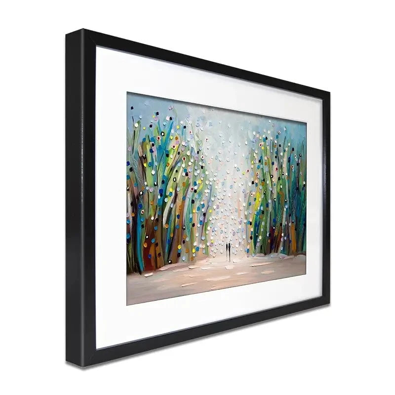 Park Stroll Framed Art Print Park Stroll Framed Art Print wall art product Ekaterina Ermilkina