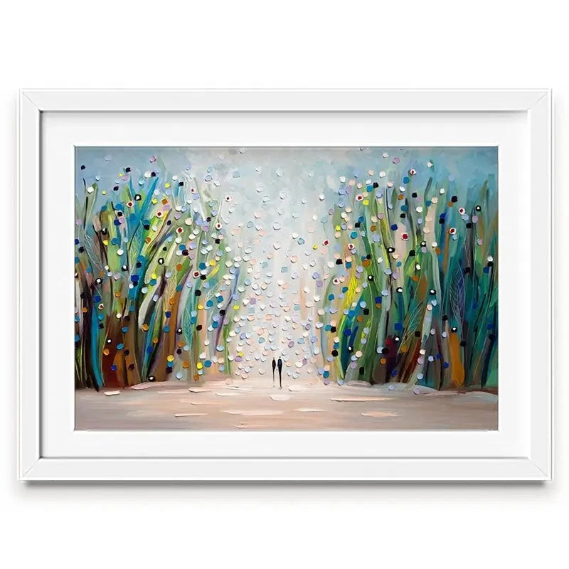 Park Stroll Framed Art Print Park Stroll Framed Art Print wall art product Ekaterina Ermilkina