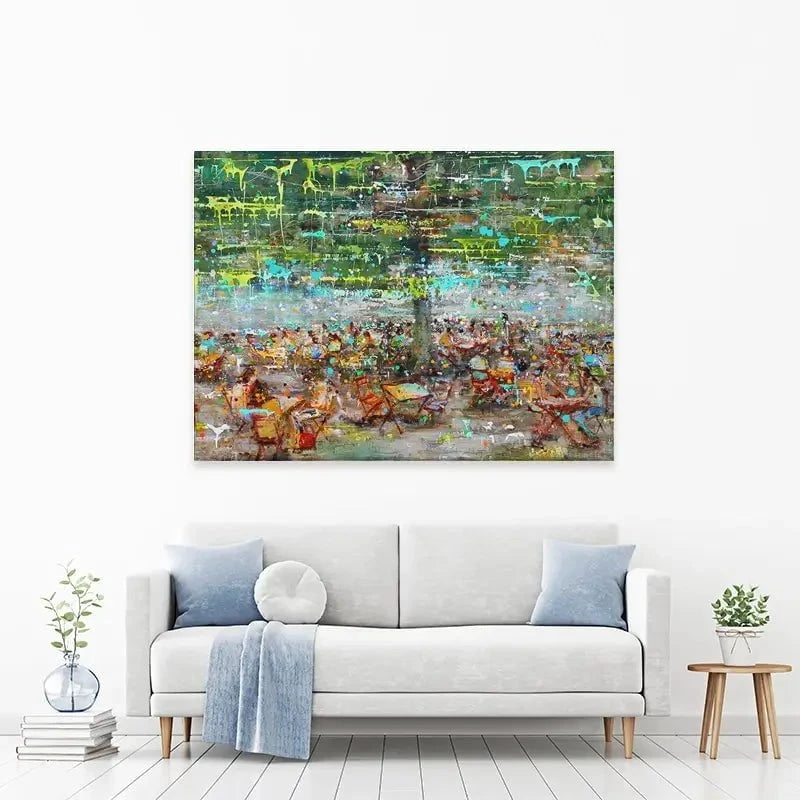 Park Terras Canvas Print Park Terras Canvas Print wall art product Studio Paint-Ing