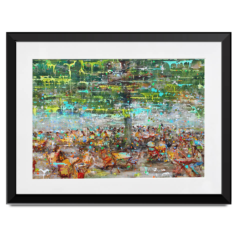 Park Terras Framed Art Print Park Terras Framed Art Print wall art product Studio Paint-Ing