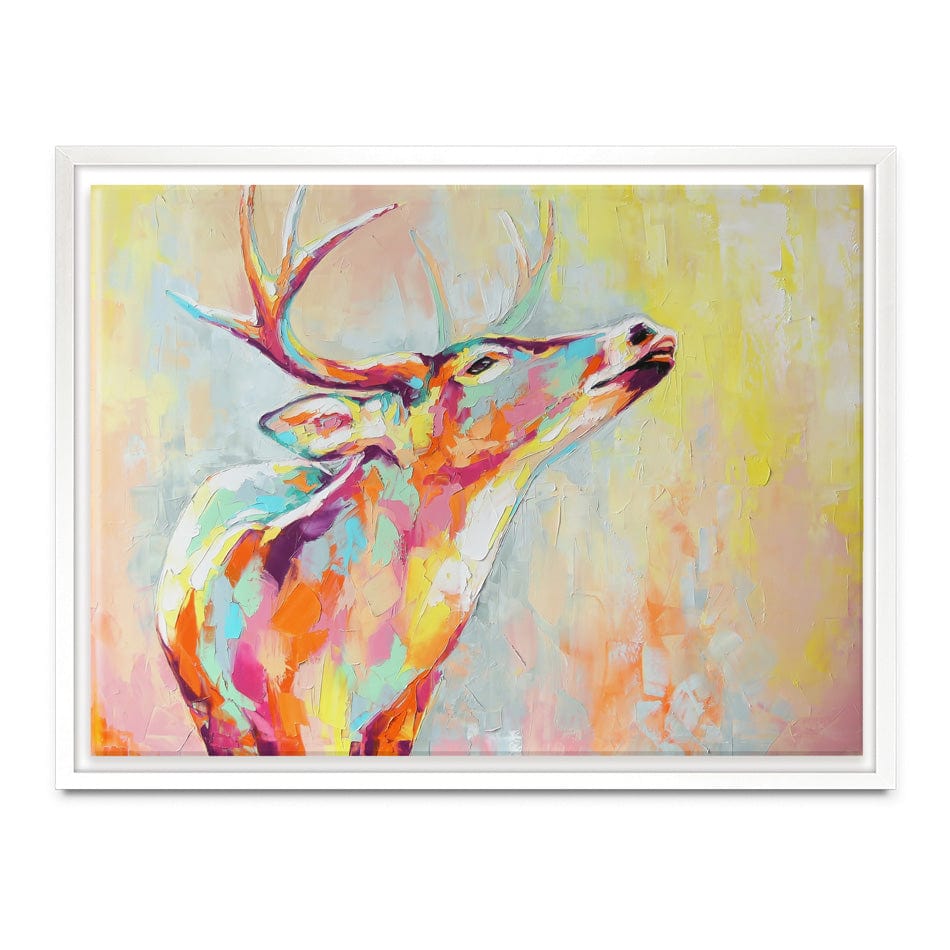 Pastel Deer Canvas Print wall art product Mari Dein / Shutterstock