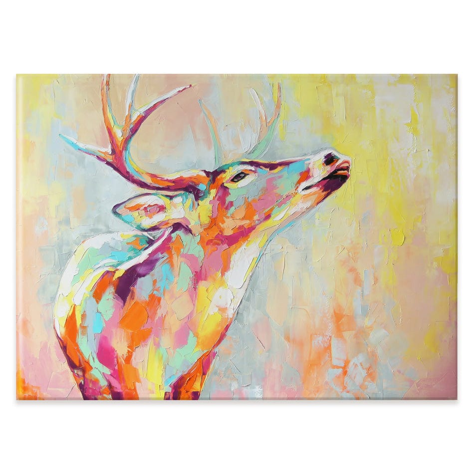 Pastel Deer Canvas Print wall art product Mari Dein / Shutterstock