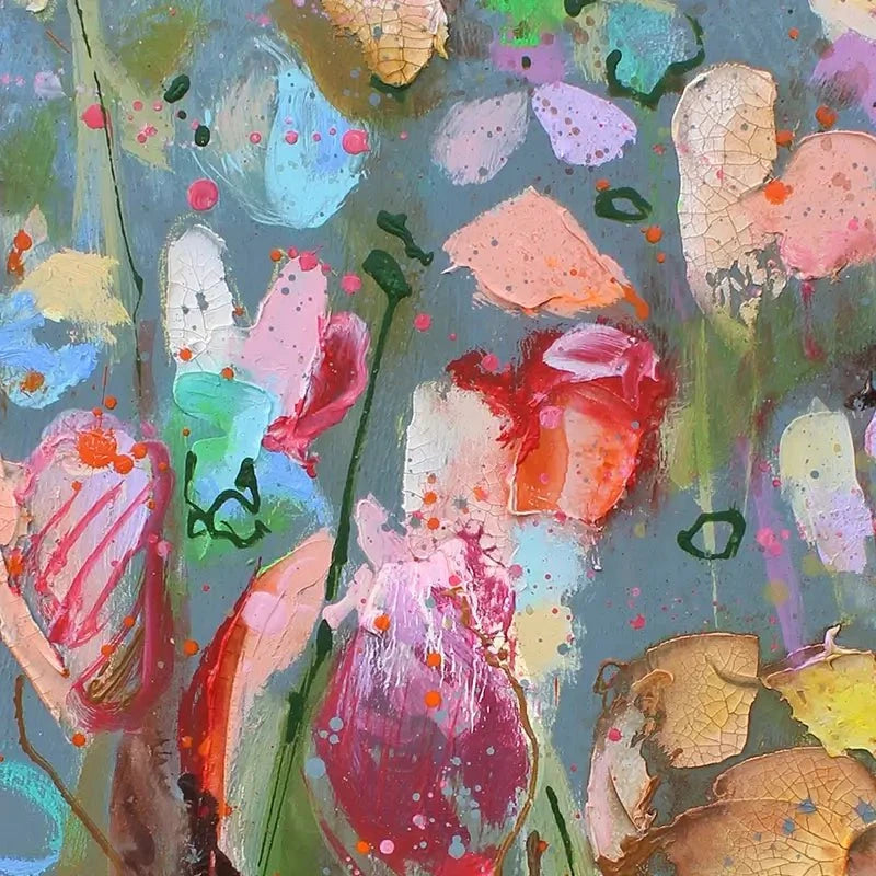 Pastel Flowers Art Print Pastel Flowers Art Print wall art product Studio Paint-Ing