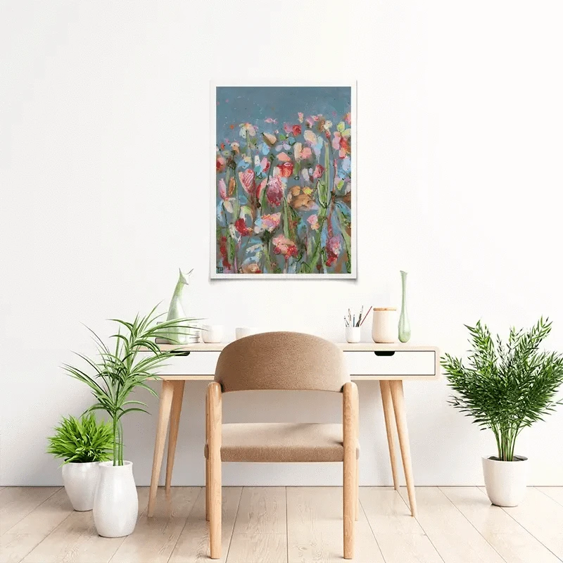 Pastel Flowers Art Print Pastel Flowers Art Print wall art product Studio Paint-Ing