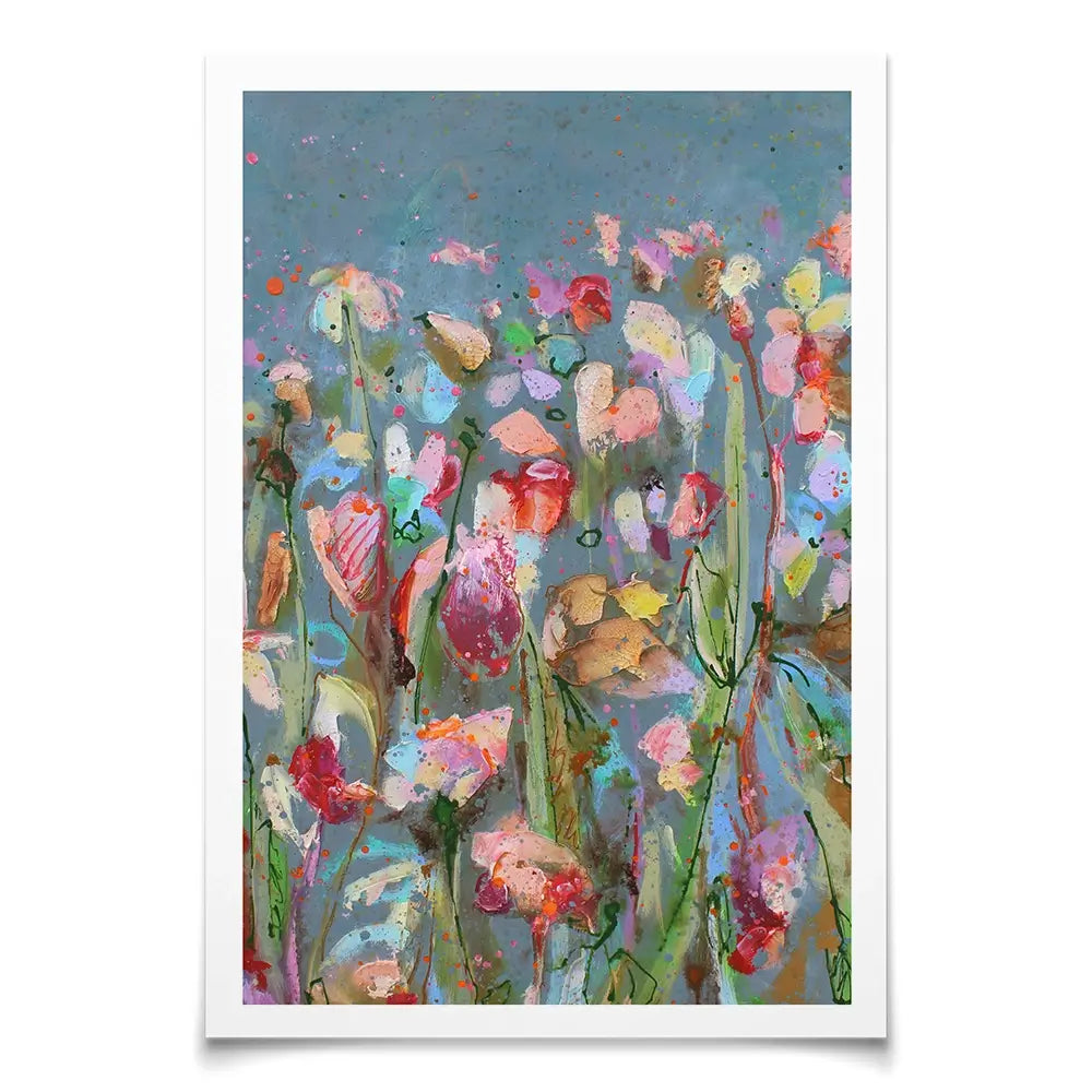 Pastel Flowers Art Print Pastel Flowers Art Print wall art product Studio Paint-Ing