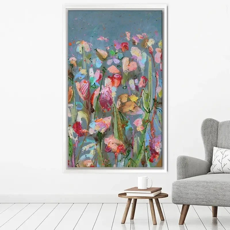 Pastel Flowers Canvas Print Pastel Flowers Canvas Print wall art product Studio Paint-Ing