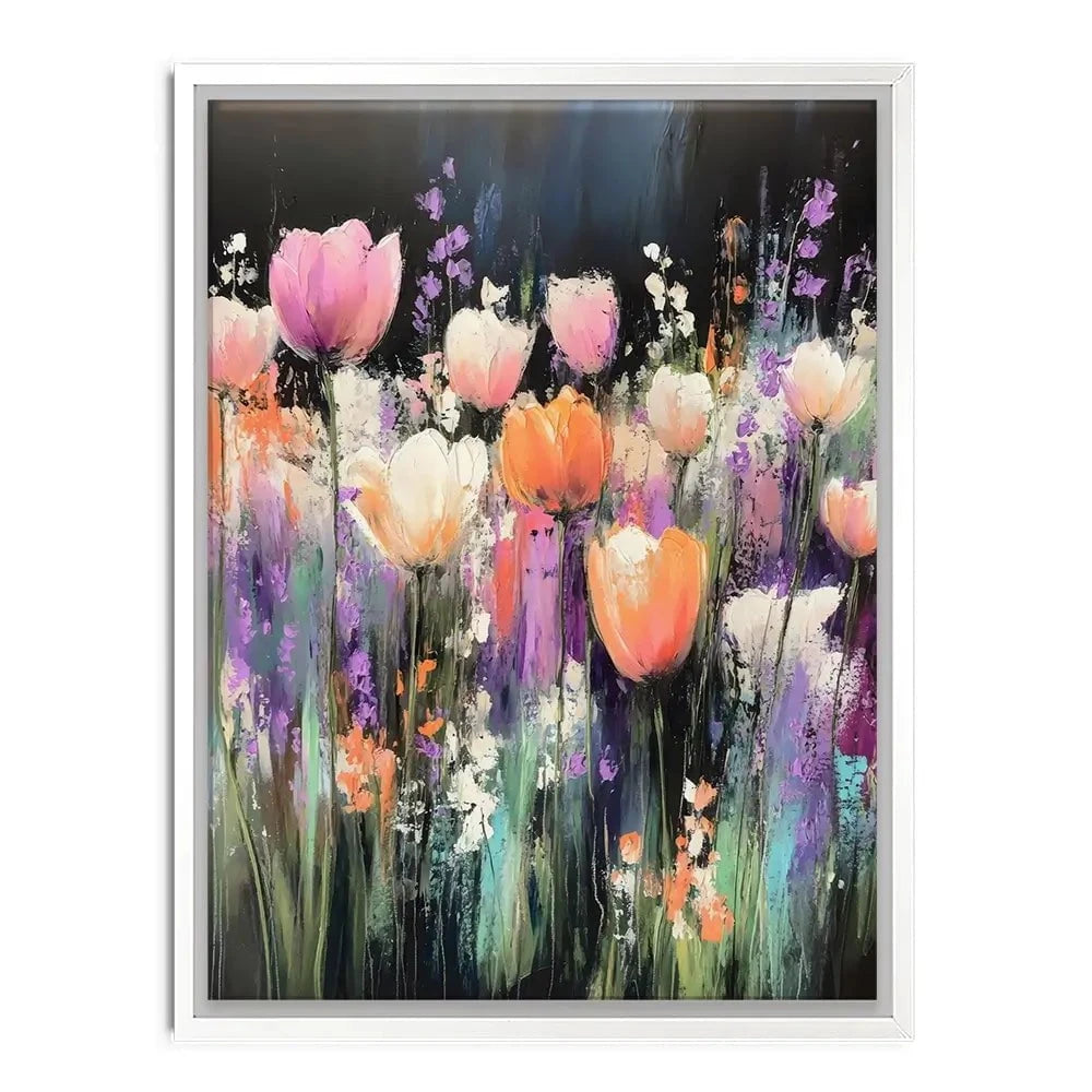Pastel Tulips Canvas Print Pastel Tulips Canvas Print wall art product Creative Studio - Independent
