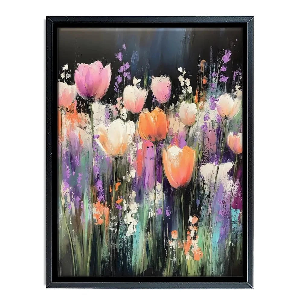 Pastel Tulips Canvas Print Pastel Tulips Canvas Print wall art product Creative Studio - Independent