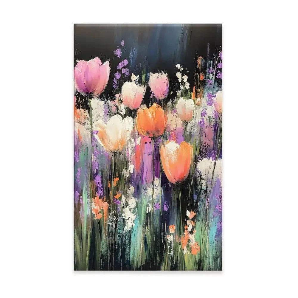 Pastel Tulips Canvas Print Pastel Tulips Canvas Print wall art product Creative Studio - Independent