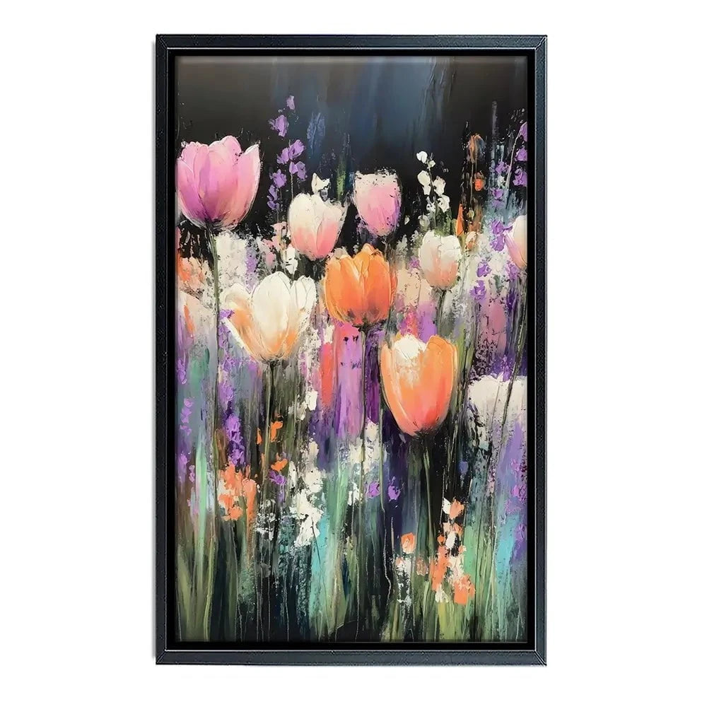 Pastel Tulips Canvas Print Pastel Tulips Canvas Print wall art product Creative Studio - Independent