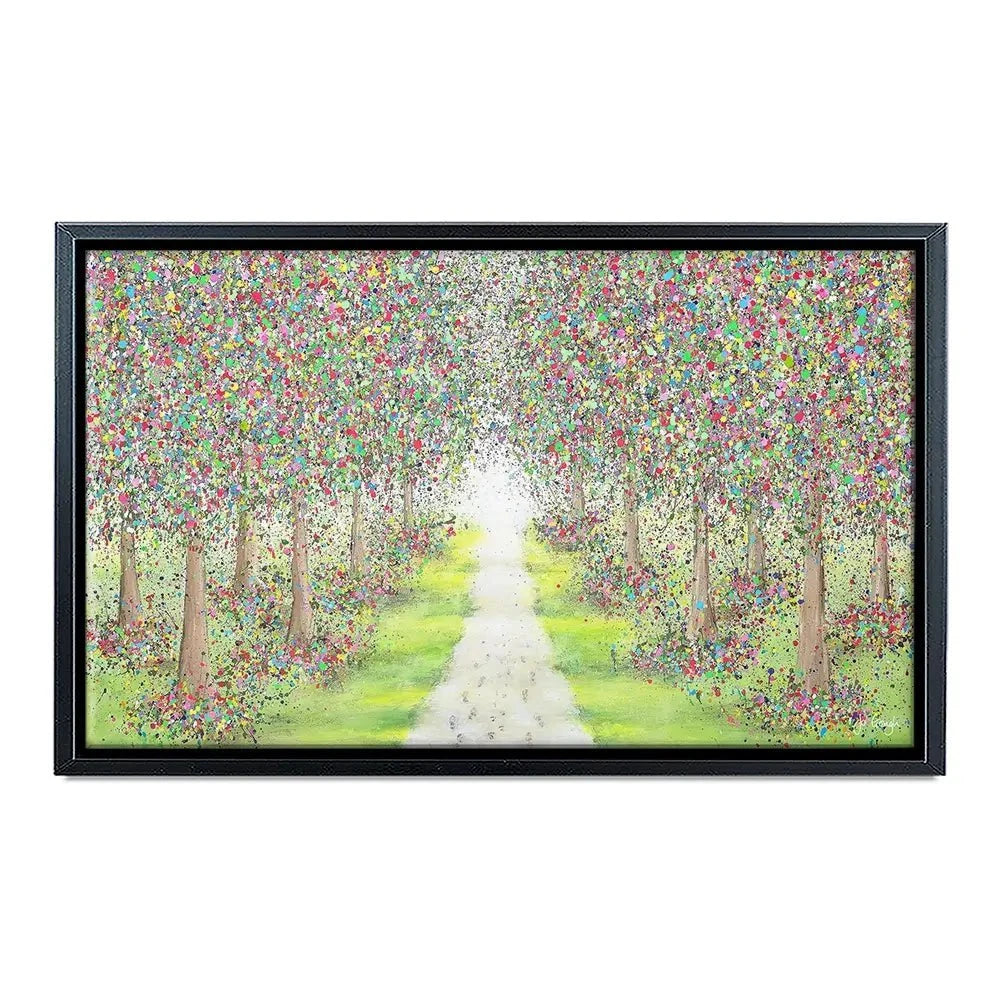 Pathway To Happiness Canvas Print Pathway To Happiness Canvas Print wall art product Jo Gough