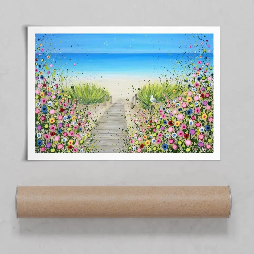 Pathway To Paradise Art Print Pathway To Paradise Art Print wall art product Jo Gough