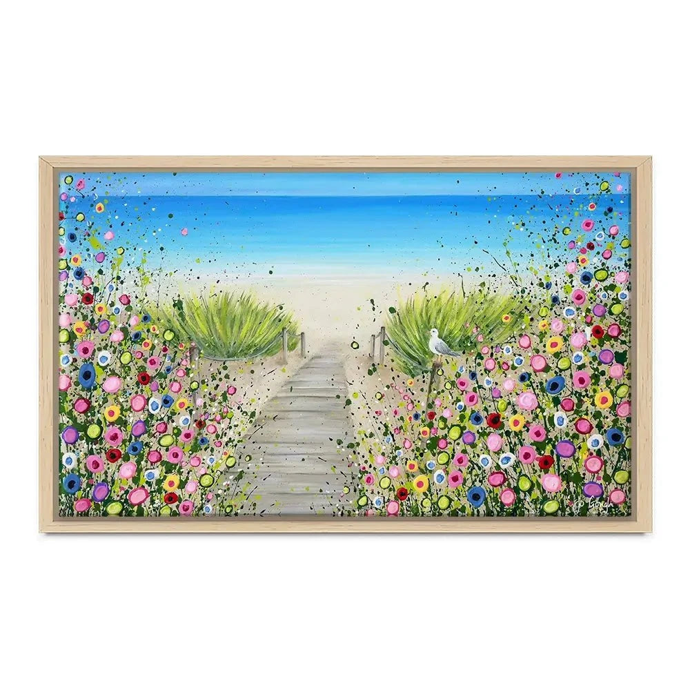 Pathway To Paradise Canvas Print Pathway To Paradise Canvas Print wall art product Jo Gough