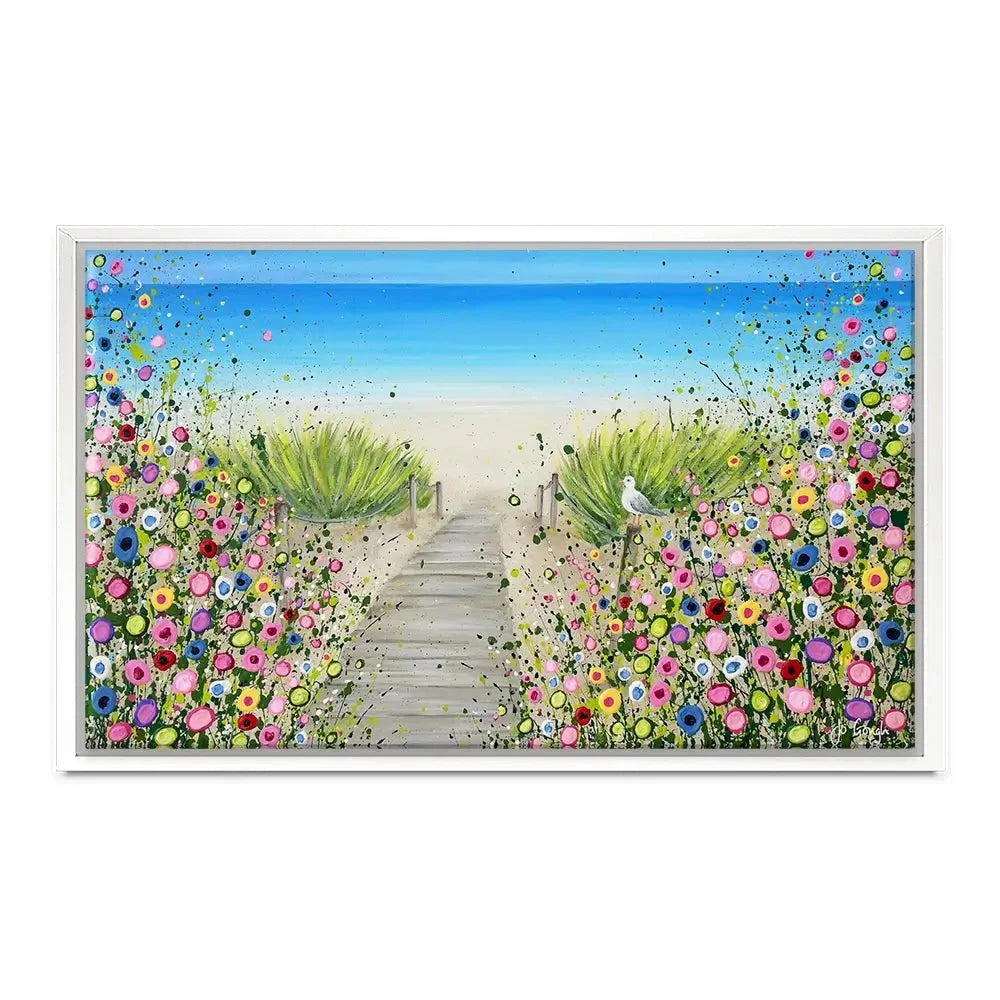 Pathway To Paradise Canvas Print Pathway To Paradise Canvas Print wall art product Jo Gough