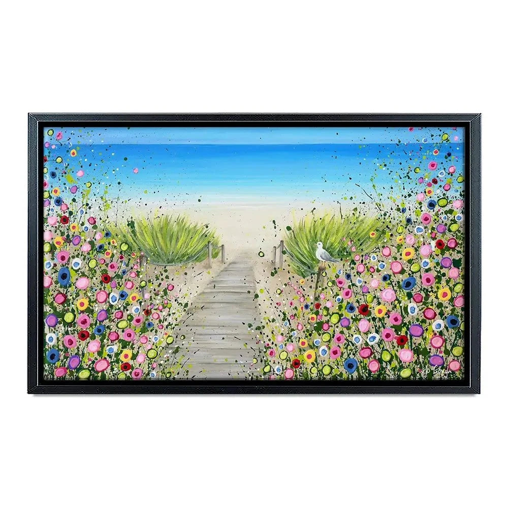 Pathway To Paradise Canvas Print Pathway To Paradise Canvas Print wall art product Jo Gough