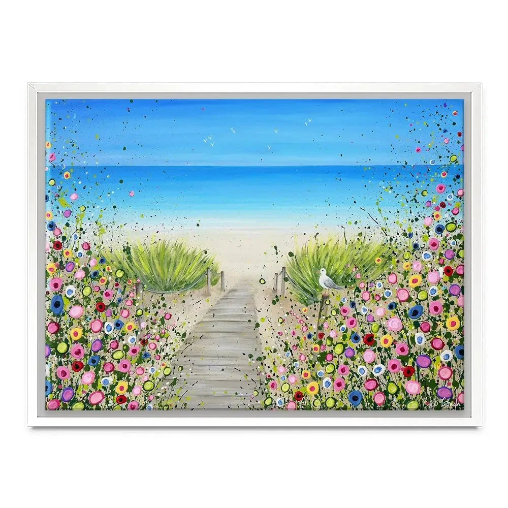 Pathway To Paradise Canvas Print Pathway To Paradise Canvas Print wall art product Jo Gough