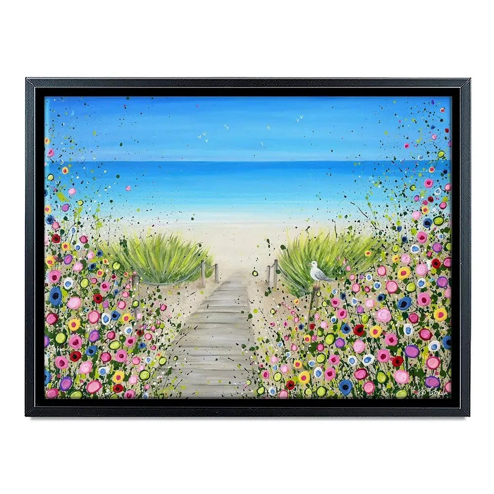 Pathway To Paradise Canvas Print Pathway To Paradise Canvas Print wall art product Jo Gough
