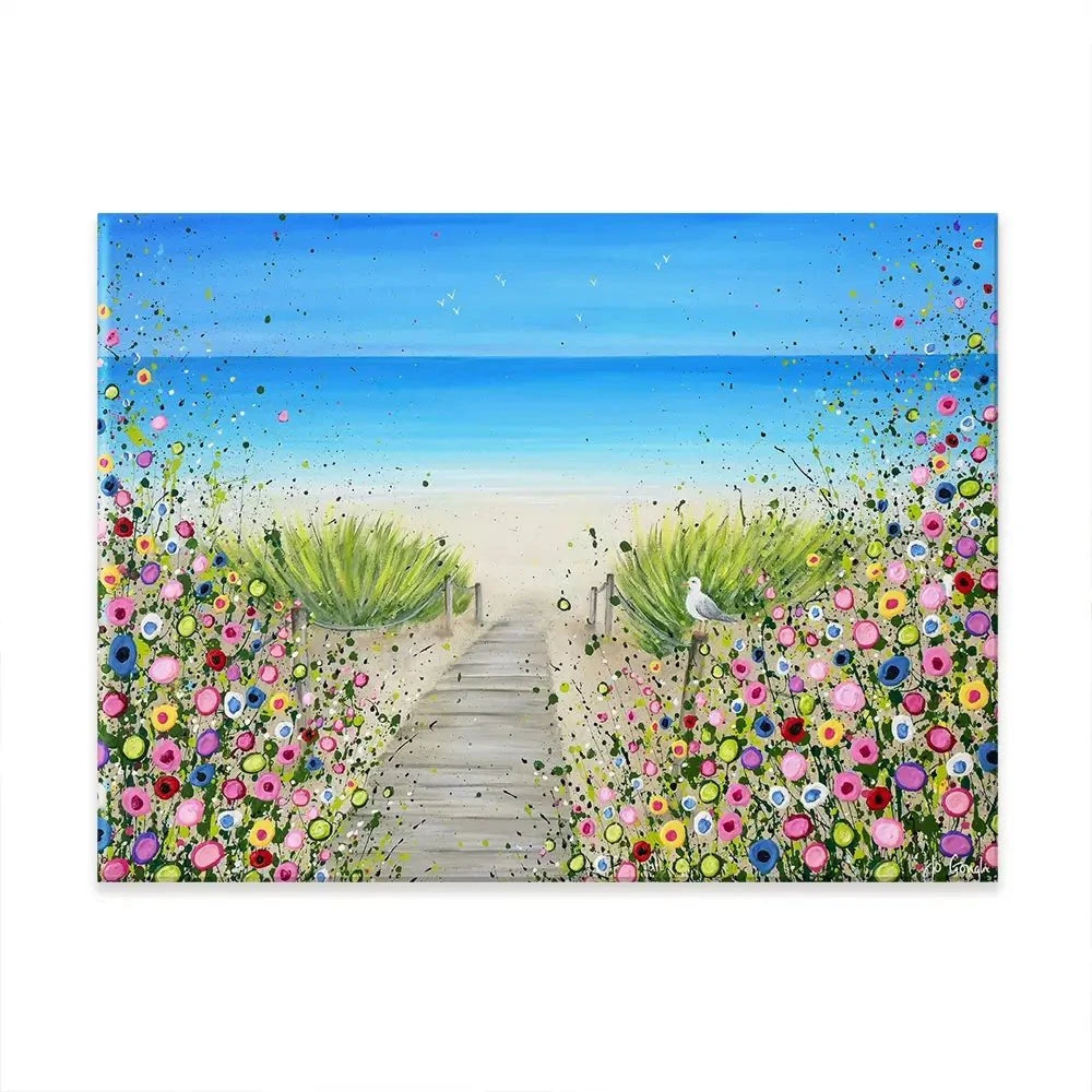 Pathway To Paradise Canvas Print Pathway To Paradise Canvas Print wall art product Jo Gough