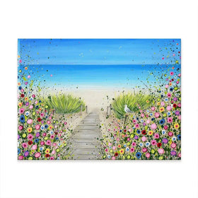 Pathway To Paradise Canvas Print Pathway To Paradise Canvas Print wall art product Jo Gough