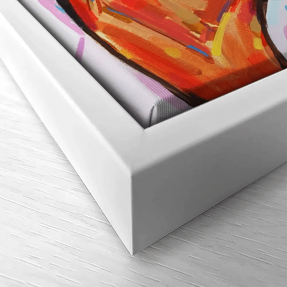 Patrick Swayze Canvas Print Patrick Swayze Canvas Print wall art product Juliet Stockton
