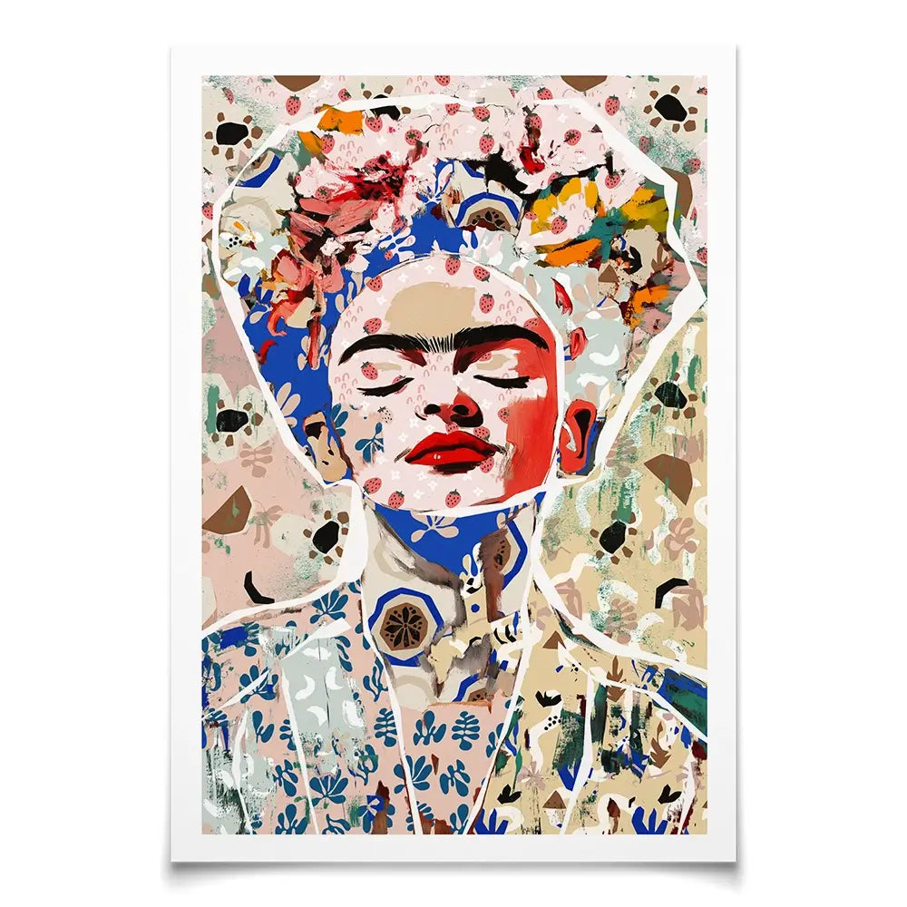Pattern Play Frida Art Print Pattern Play Frida Art Print wall art product Treechild
