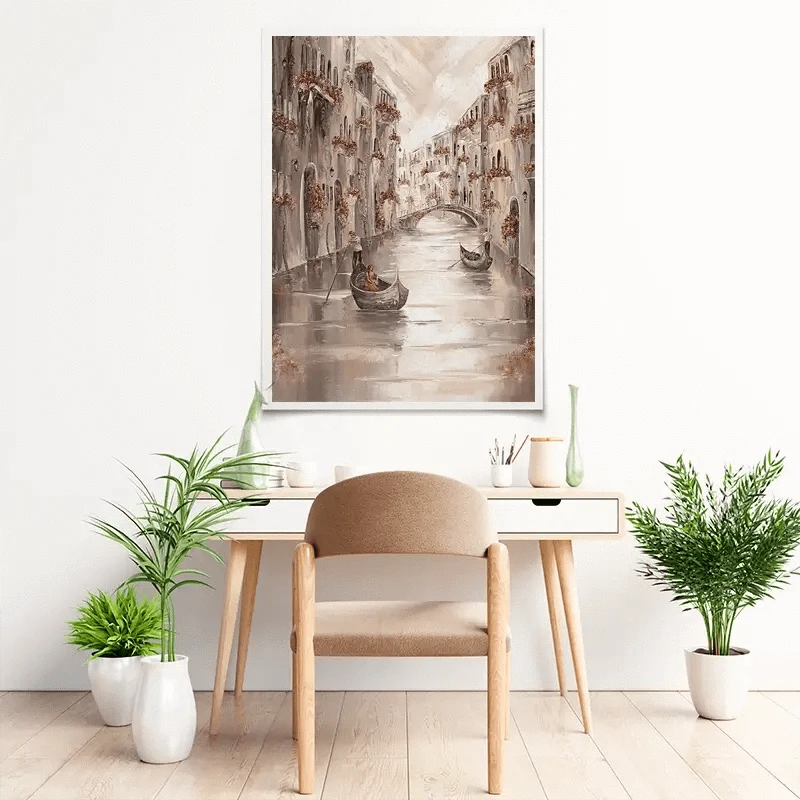 Peace In Venice Art Print Peace In Venice Art Print wall art product Isabella Karolewicz