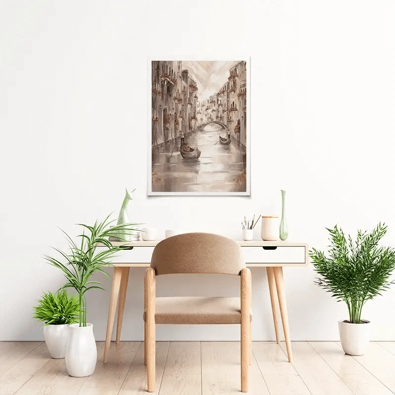 Peace In Venice Art Print Peace In Venice Art Print wall art product Isabella Karolewicz