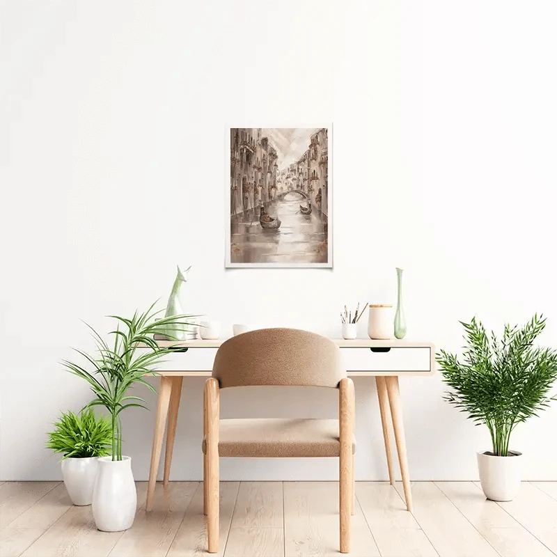 Peace In Venice Art Print Peace In Venice Art Print wall art product Isabella Karolewicz