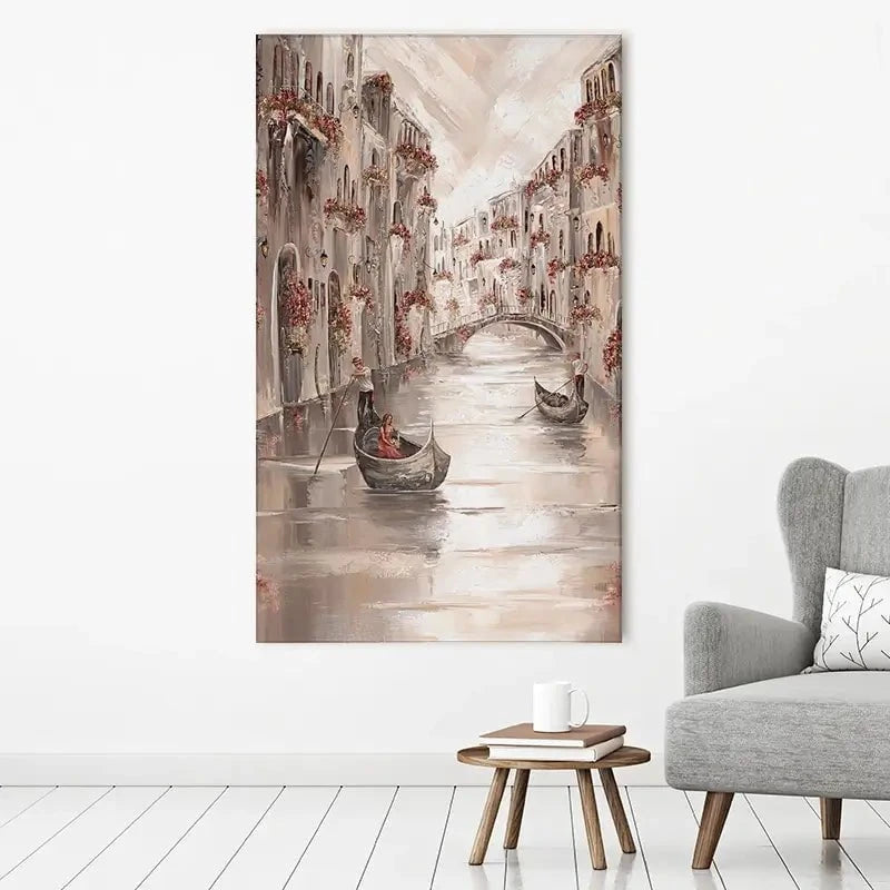 Peace In Venice Canvas Print Peace In Venice Canvas Print wall art product Isabella Karolewicz