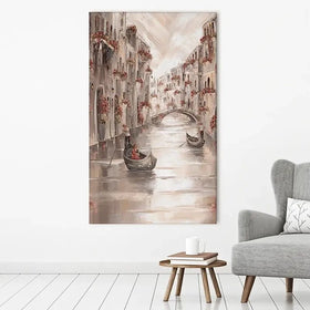 Peace In Venice Canvas Print Peace In Venice Canvas Print wall art product Isabella Karolewicz