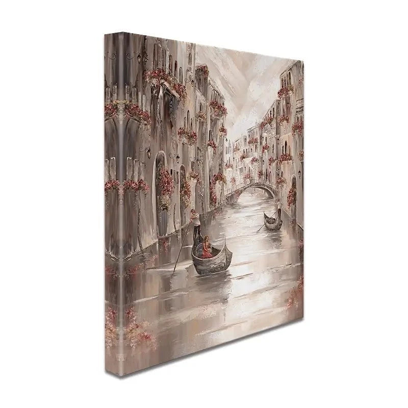 Peace In Venice Canvas Print Peace In Venice Canvas Print wall art product Isabella Karolewicz