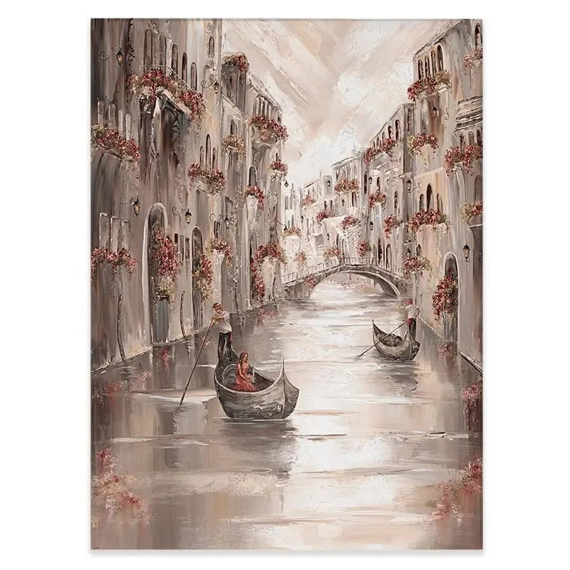 Peace In Venice Canvas Print Peace In Venice Canvas Print wall art product Isabella Karolewicz