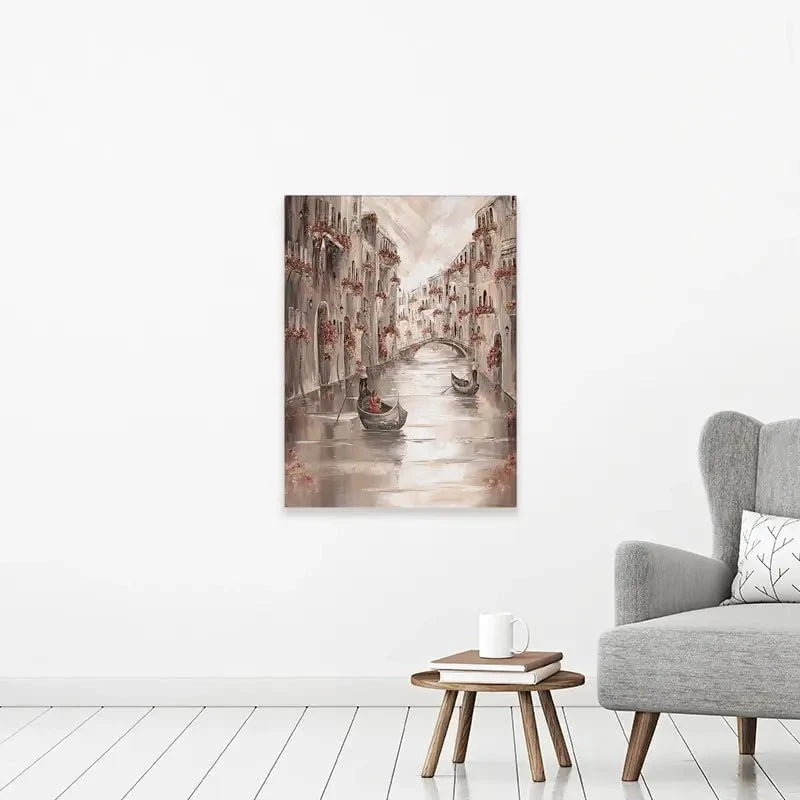 Peace In Venice Canvas Print Peace In Venice Canvas Print wall art product Isabella Karolewicz