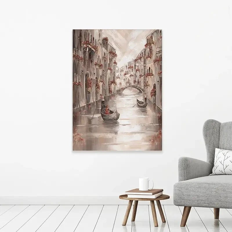 Peace In Venice Canvas Print Peace In Venice Canvas Print wall art product Isabella Karolewicz
