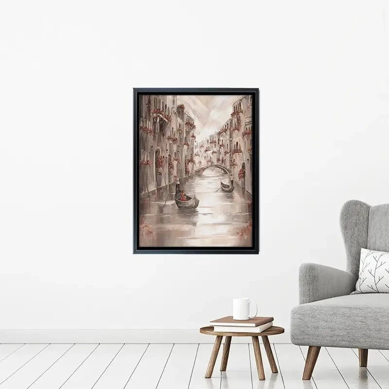 Peace In Venice Canvas Print Peace In Venice Canvas Print wall art product Isabella Karolewicz