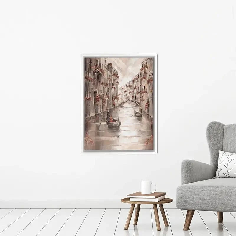 Peace In Venice Canvas Print Peace In Venice Canvas Print wall art product Isabella Karolewicz