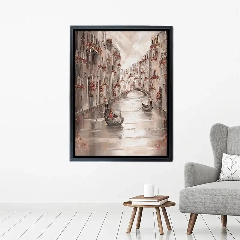 Peace In Venice Canvas Print Peace In Venice Canvas Print wall art product Isabella Karolewicz