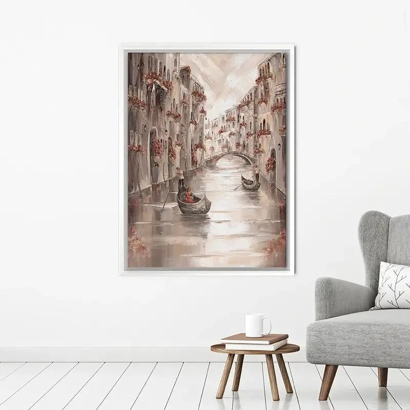 Peace In Venice Canvas Print Peace In Venice Canvas Print wall art product Isabella Karolewicz