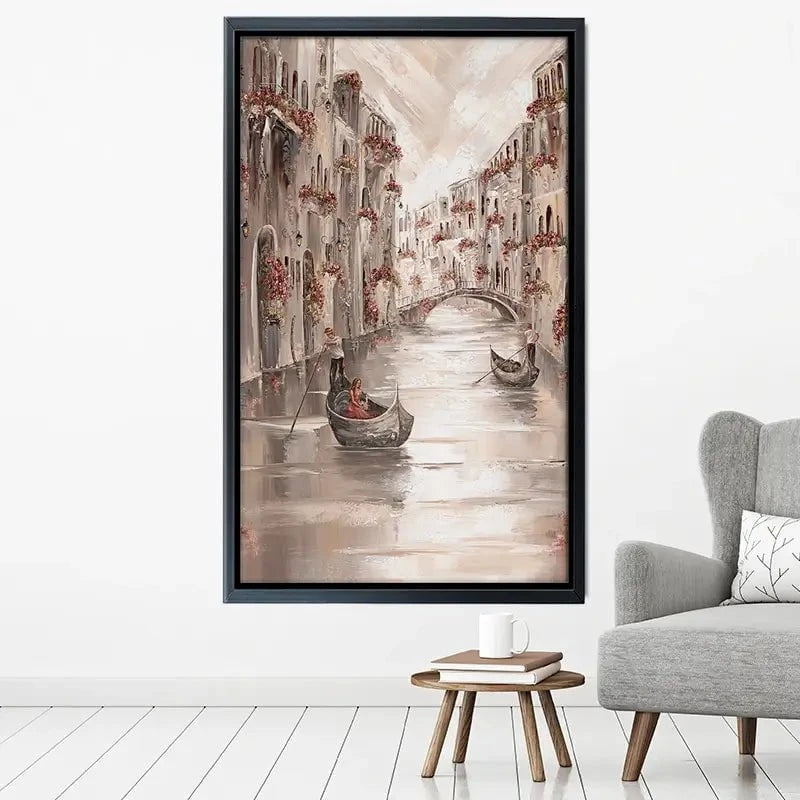 Peace In Venice Canvas Print Peace In Venice Canvas Print wall art product Isabella Karolewicz