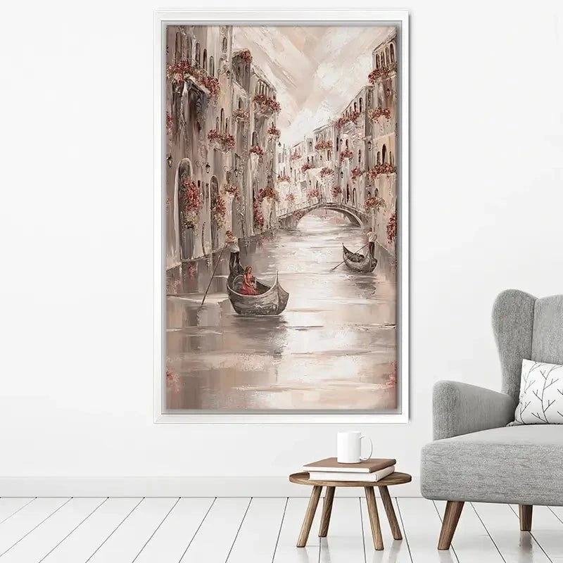 Peace In Venice Canvas Print Peace In Venice Canvas Print wall art product Isabella Karolewicz