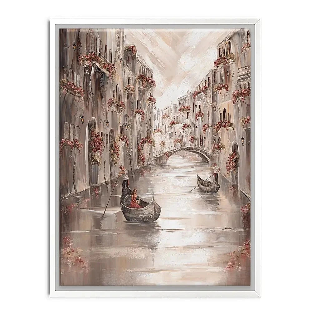 Peace In Venice Canvas Print Peace In Venice Canvas Print wall art product Isabella Karolewicz
