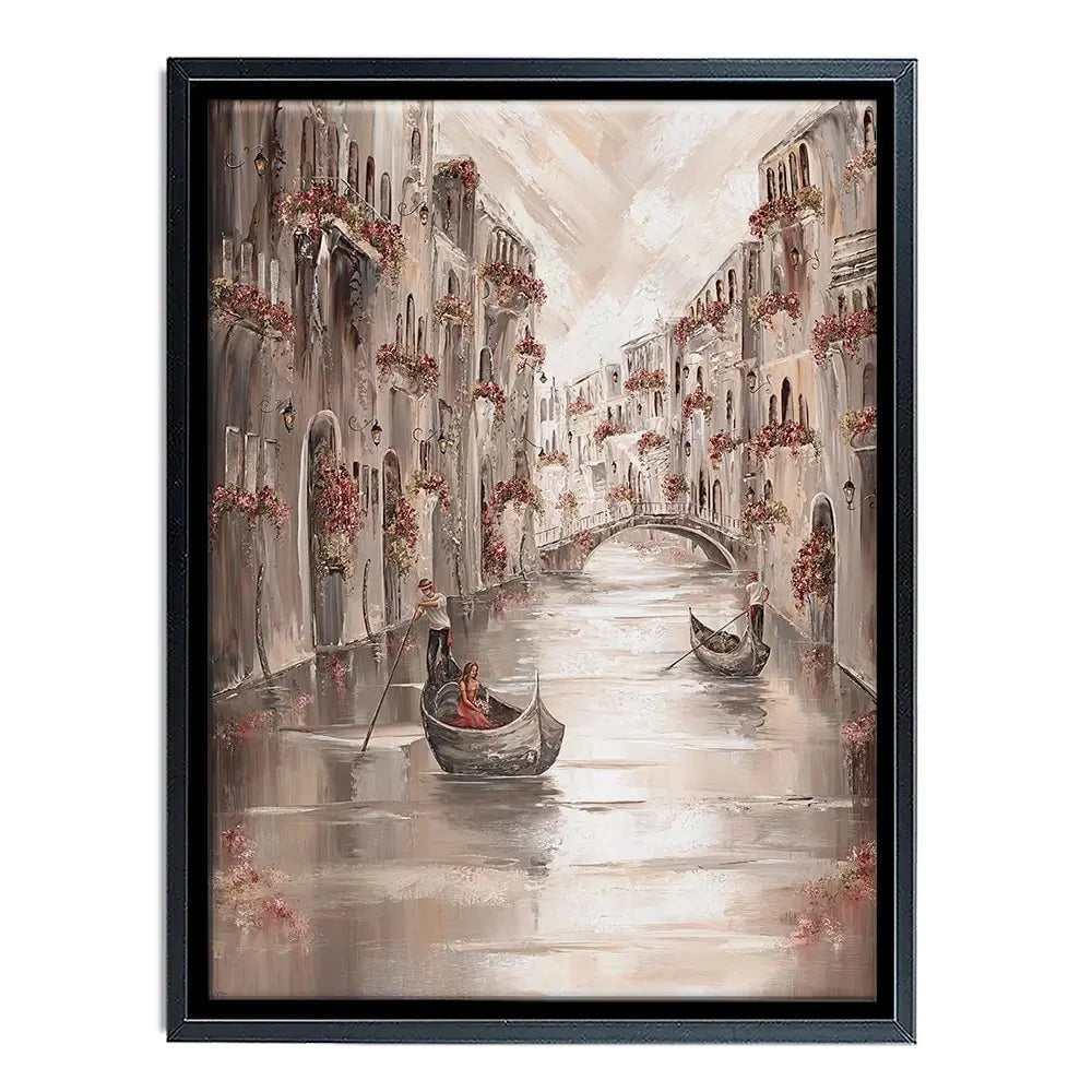 Peace In Venice Canvas Print Peace In Venice Canvas Print wall art product Isabella Karolewicz