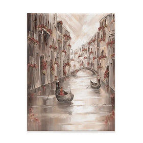 Peace In Venice Canvas Print Peace In Venice Canvas Print wall art product Isabella Karolewicz