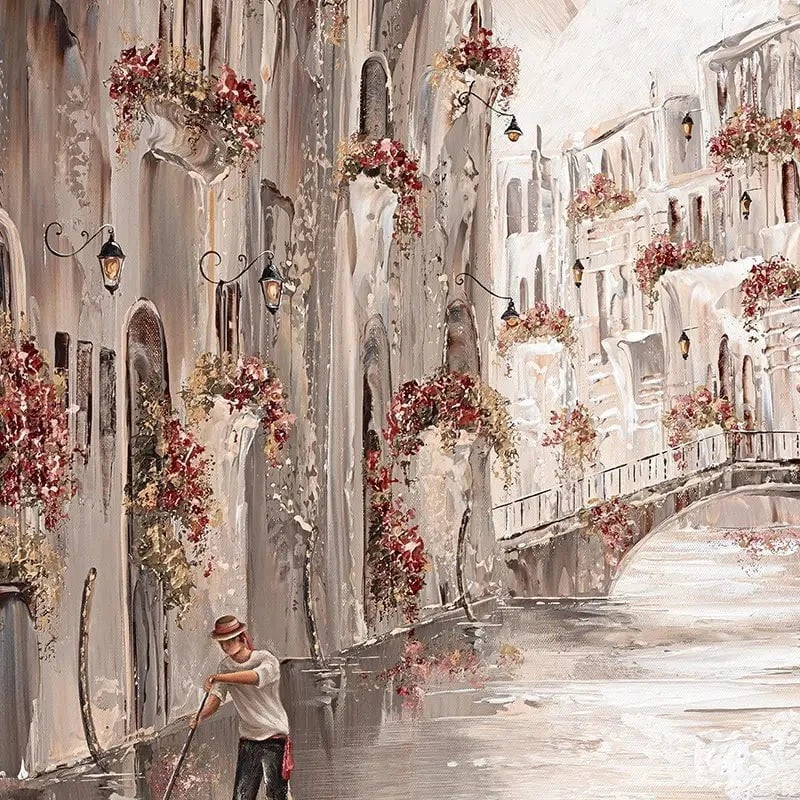 Peace In Venice Framed Art Print Peace In Venice Framed Art Print wall art product Isabella Karolewicz