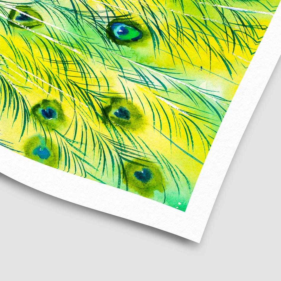 Peacock Power Art Print Peacock Power Art Print wall art product CYC / Shutterstock