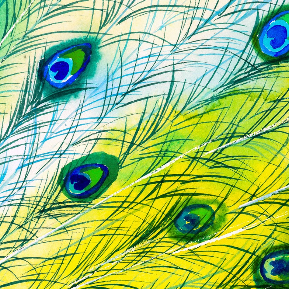 Peacock Power Art Print wall art product CYC / Shutterstock
